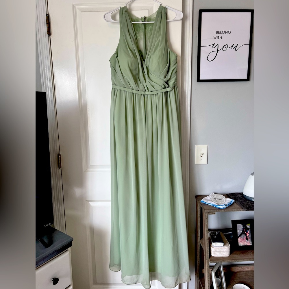 Sage Green Bridesmaids Dress